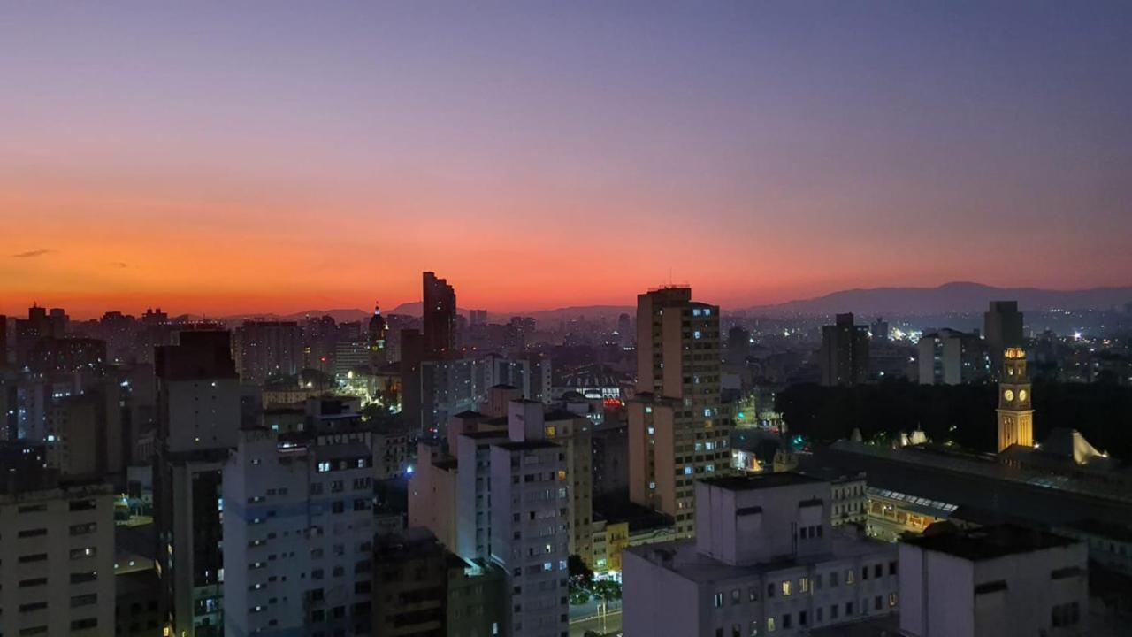 Apartamento Com Wifi Proximo Ao Metro Luz ساو باولو المظهر الخارجي الصورة